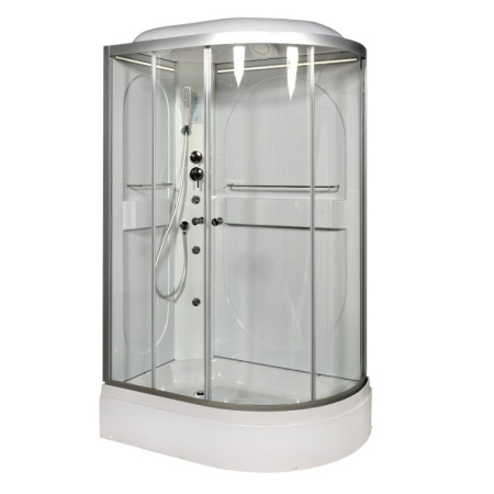 Душевая кабина DTO L 520 L LED+GM 120x80 с гидромассажем