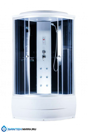 Душевая кабина Aquacubic 3102В grey black