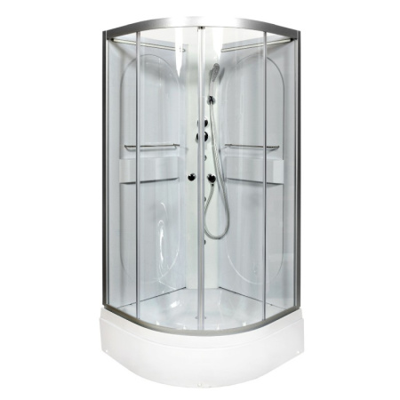 Душевая кабина Deto L 580 N LED+GM 80x80 с гидромассажем Душевая кабина Deto L 580 N LED+GM 80x80 с гидромассажем