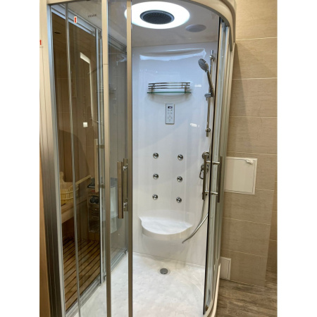 Душевая кабина с сауной Frank F-901 L 170x110