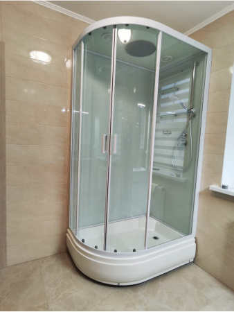 Душевая кабина Frank F412/1R White 120x80