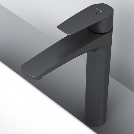 Смеситель для раковины AM.PM Gem F90A92022 Черный матовый Смеситель для раковины AM.PM Gem F90A92022 Черный матовый