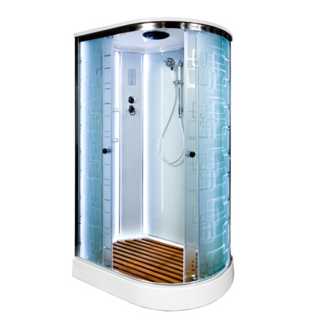 Душевая кабина DTO EM 1512 L ED 120х80 Душевая кабина DTO EM 1512 L ED 120х80