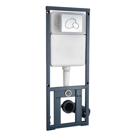 Комплект Weltwasser 10000010355 подвесной унитаз Baarbach 004 GL-WT + инсталляция Marberg 410 + кнопка MAR 410 RD GL-WT