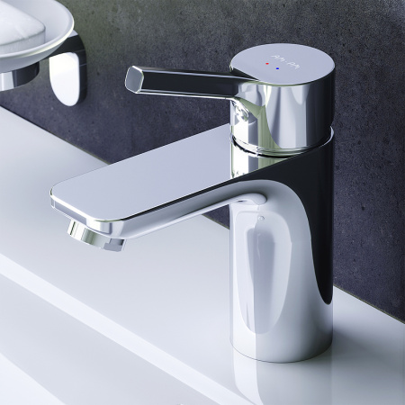 Смеситель для раковины AM.PM X-Joy S F85B82100 с донным клапаном Хром