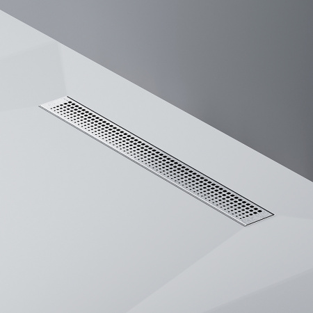 Трап для душа Am.Pm MasterFlow 60 W01SC-P11-060-01SB с решеткой Хром матовый Cut Gradient