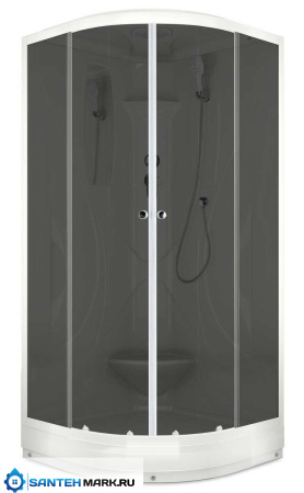 Душевая кабина Domani-Spa Elegance 90х90 матовые стекла
