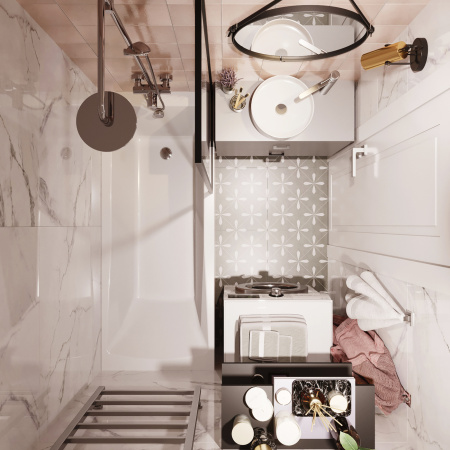 Ванна Lavinia Boho One 37010060, усиленный армированный корпус ванны, 160x70 см