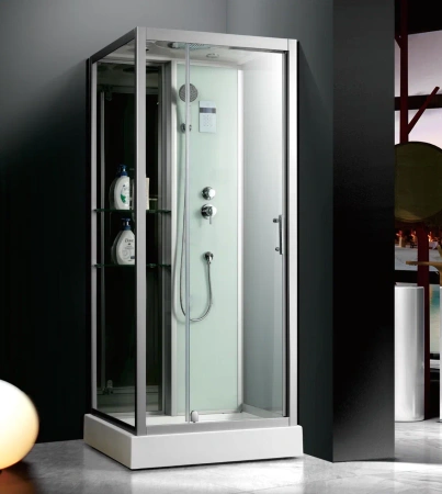 Душевая кабина Frank F-502 100x85 с баней