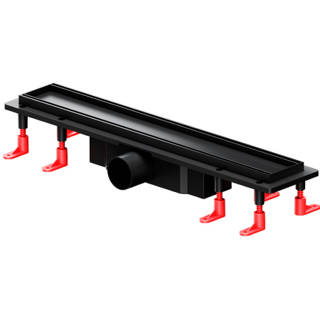 Трап для душа Am.Pm PrimeFlow 50 W02SC-U11-050-04BM с Черной матовой решеткой / под плитку Tile