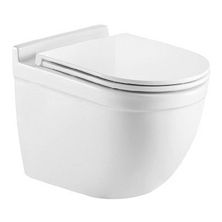 Унитаз WeltWasser Heimbach 043 GL-WT безободковый с сидением микролифт