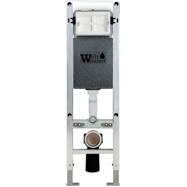 Комплект Weltwasser 10000011405 подвесной унитаз Merzbach 043 MT-WT + инсталляция Amberg 350 ST + кнопка Amberg RD-BL