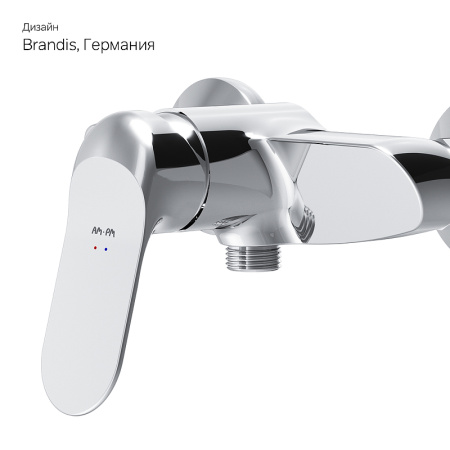 Смеситель для душа AM.PM Sunny F85C20000 Хром Смеситель для душа AM.PM Sunny F85C20000 Хром