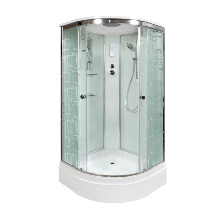 Душевая кабина DTO ЕМ 2790 с электрикой 90x90 Душевая кабина DTO ЕМ 2790 с электрикой 90x90