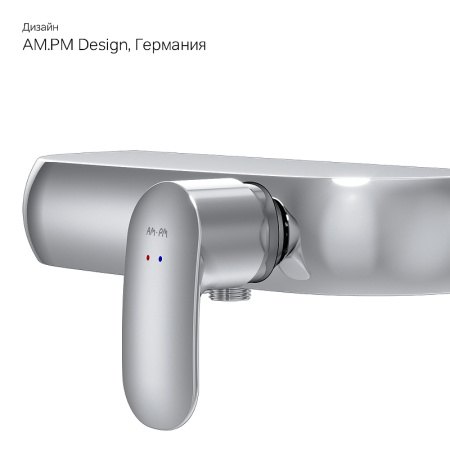 Смеситель для душа AM.PM Sensation F3020000 хром
