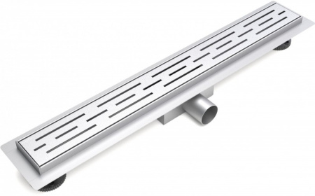 Трап для душа Esbano Meta решетка RAIN длина 60 см матовый хром