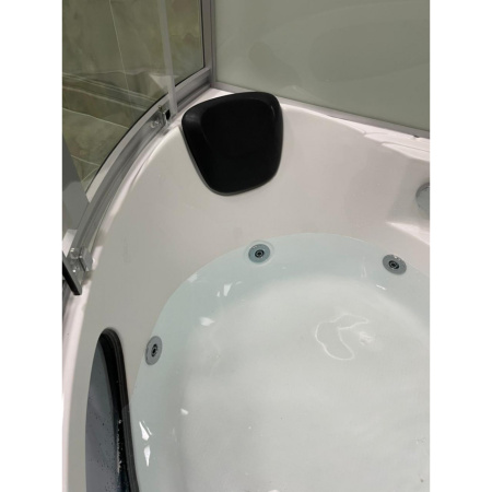 Душевая кабина Frank F-651 Blaсk с баней 130x130