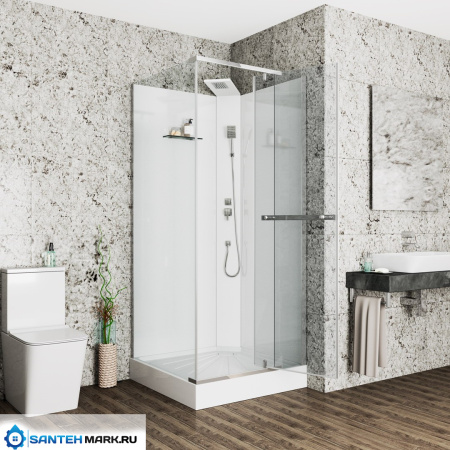 Душевая кабина Ceruttispa MiMi901T (90x90x215-225)