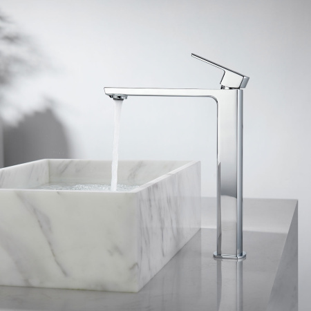 Смеситель для раковины Vincea Next VBF-1N2CH однорычажный, хром