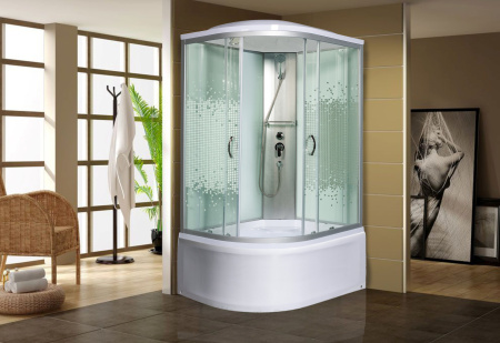 Душевая кабина МОНОМАХ 120/90/44 МЗ R с поддоном Душевая кабина МОНОМАХ 120/90/44 МЗ R с поддоном