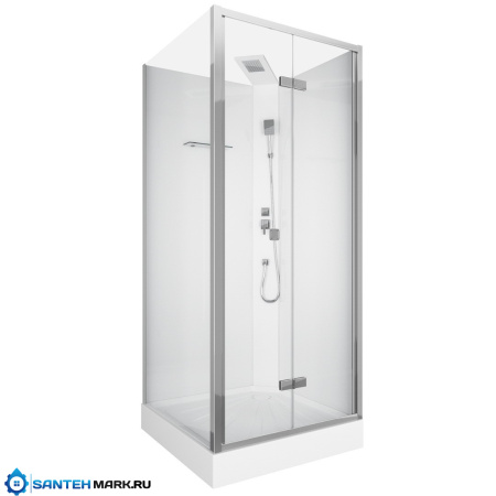 Душевая кабина Ceruttispa BELLA901T (90x90x215-225)(9094 / 8387)