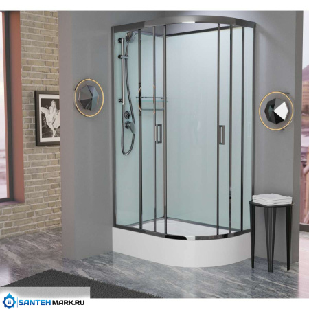 Душевая кабина Frank F412/1L Brilliant 120x80 без крыши Душевая кабина Frank F412/1L Brilliant 120x80 без крыши