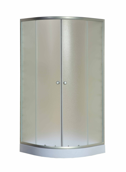 Душевой уголок Niagara NG-003-14 (800х800х1950) низкий поддон стекло МАТОВОЕ 2 места
