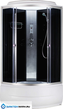 Душевая кабина Aquapulse 4102C grey black