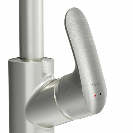 Смеситель для кухонной мойки AM.PM Like F8005D11 с дозатором Сатин