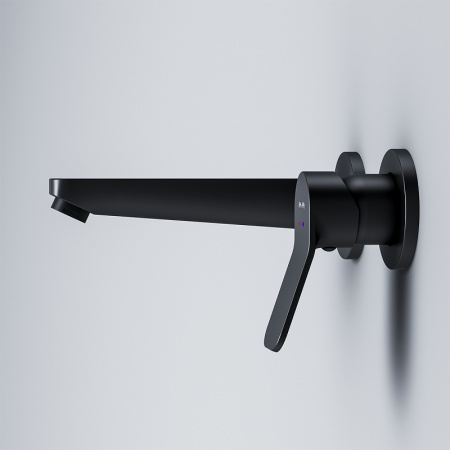 Смеситель для раковины AM.PM X-Joy F85A72622 Черный матовый